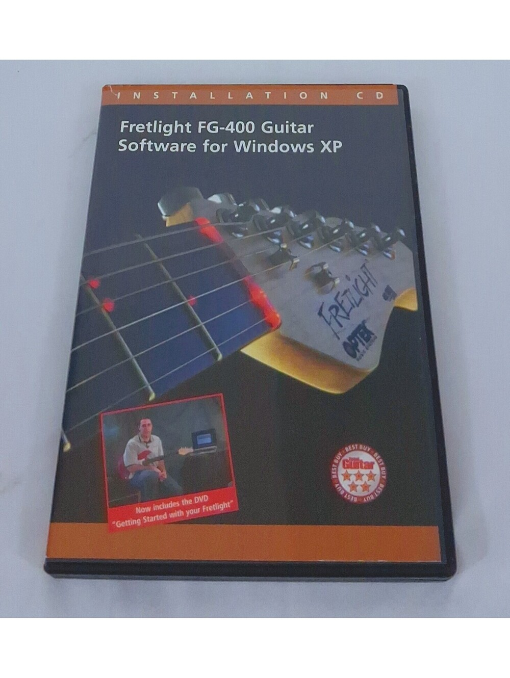 FRETLIGHT FG-400 Guitar Software For Windows XP 2-Disc Installation & Learning